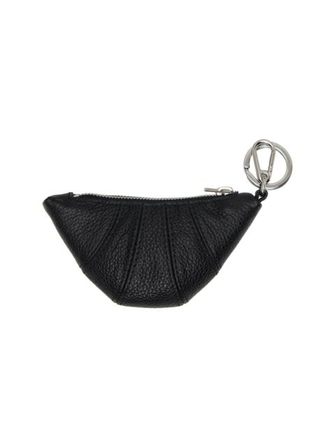 Lemaire Black Mini Croissant Keychain