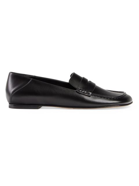 DEAR FRANCES Women's Drew Leather Penny Loafers - Black