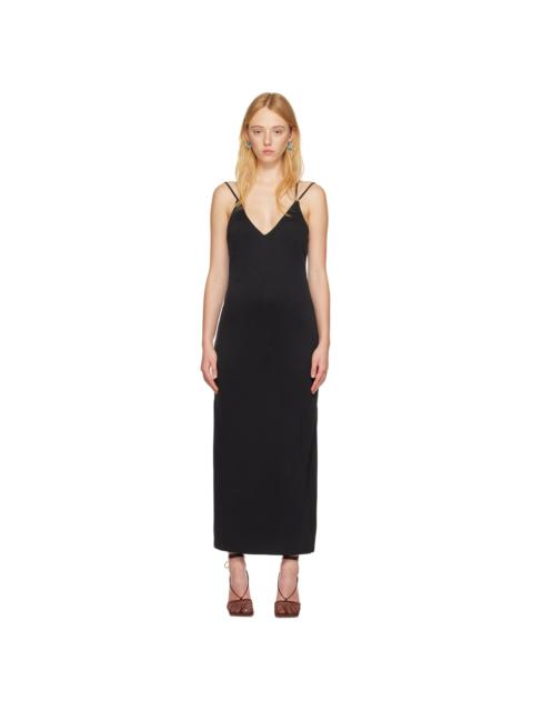 THIRD FORM Black Form Cross Back Midi Dress