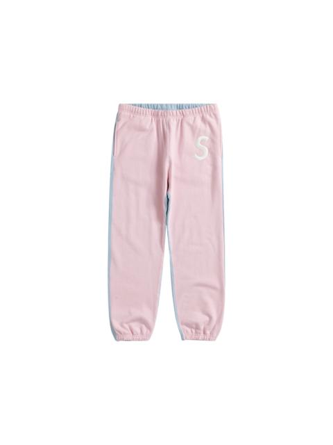 Supreme Supreme S Logo Split Sweatpant Light Pink
