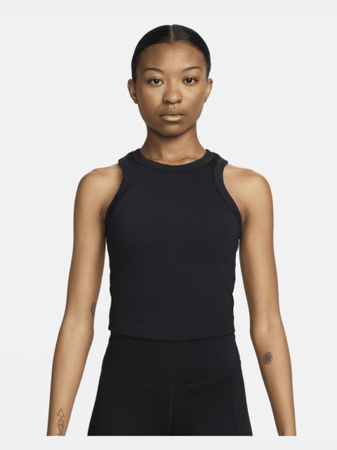 Nike One Fitted Women's Dri-FIT Cropped Tank Top