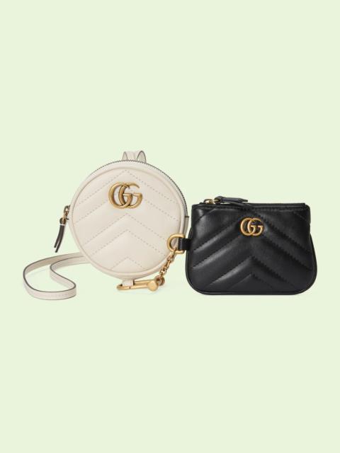 GUCCI GG Marmont coin purse and key case