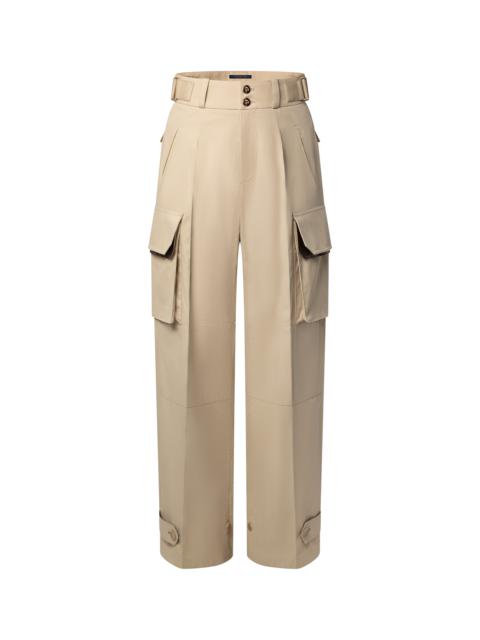 Louis Vuitton Wide-Leg Cargo Pants