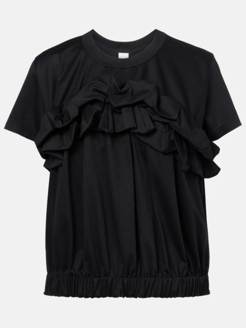 Noir Kei Ninomiya Ruffled cotton top