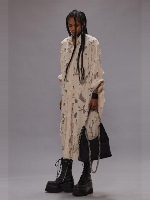 R13 JUMBO SHIRT DRESS