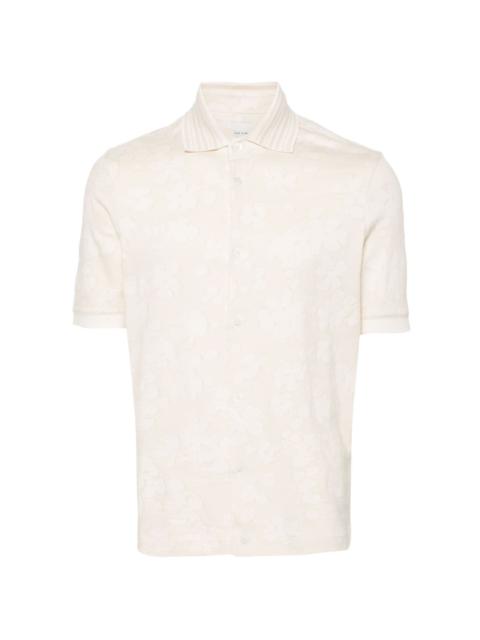 Paul Smith floral-jacquard cotton shirt