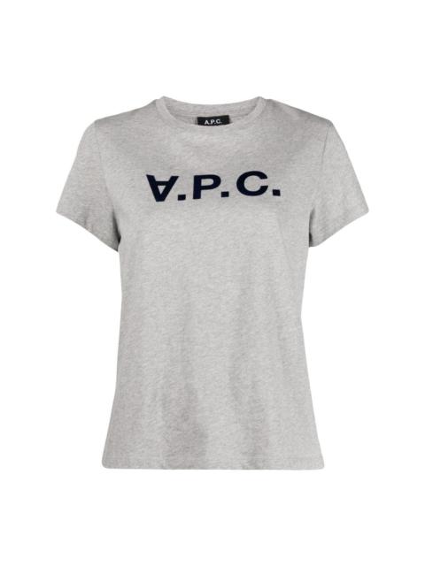 A.P.C. logo print T-shirt