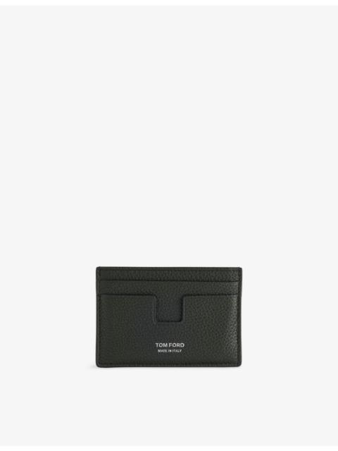 TOM FORD T-Line Classic Leather Card Holder
