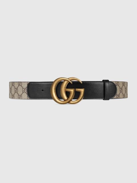 GG belt with Double G buckle