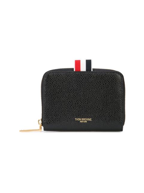 Pebbled Slim Short Purse