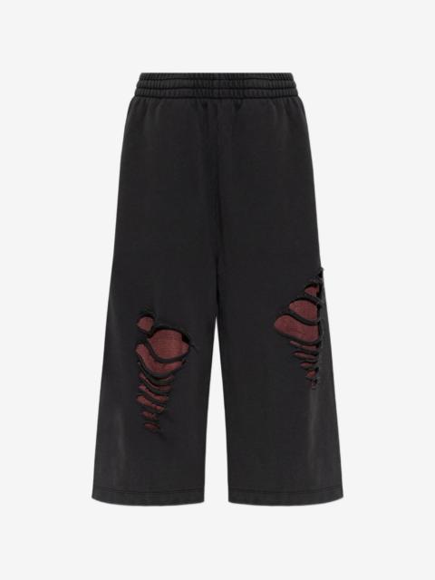 AVAVAV distressed-effect track pants