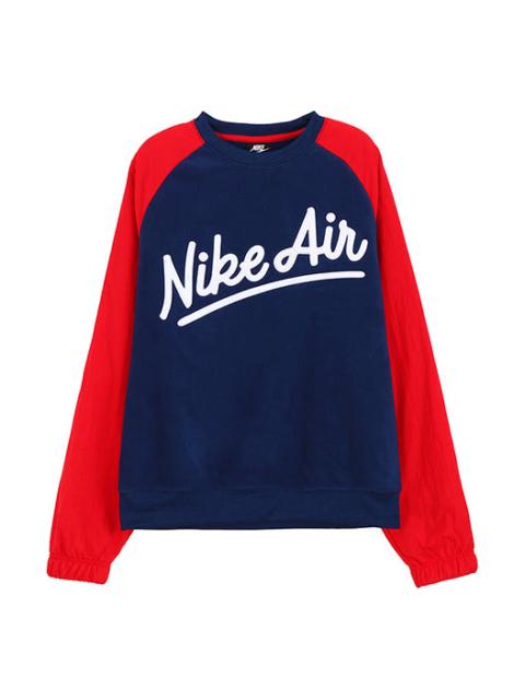 Nike Nike AS Men's Sportswear Air Crew MX SSNL Blue VOID 'Red Blue' BV5188-492
