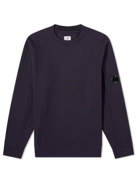 C.P. Company Diagonal Fleece Lens Crew Sweat