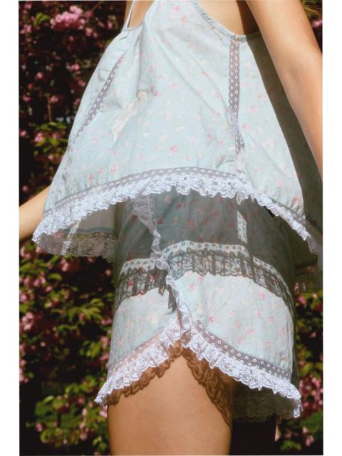 LoveShackFancy Glisten PJ Short Set