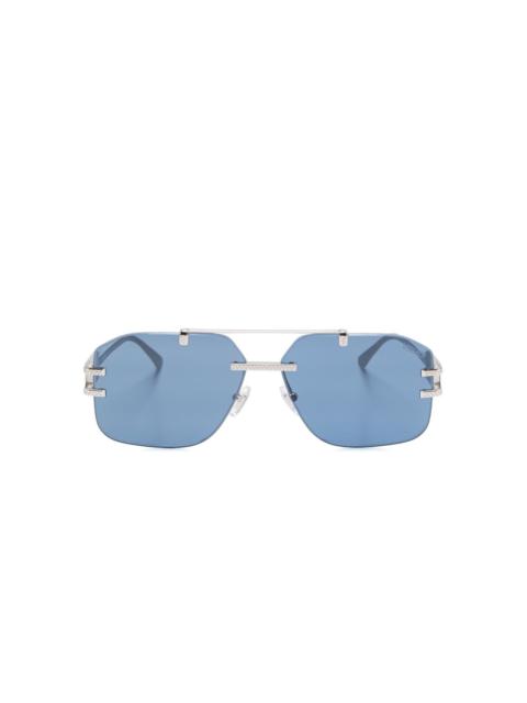 VERSACE pilot-frame sunglasses