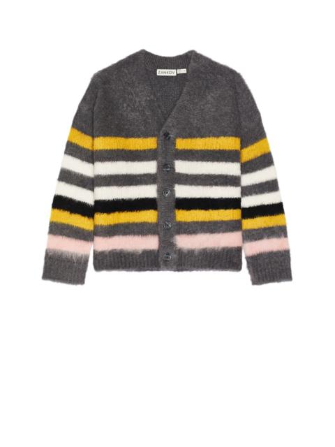 ZANKOV Tommy V Neck Cardigan