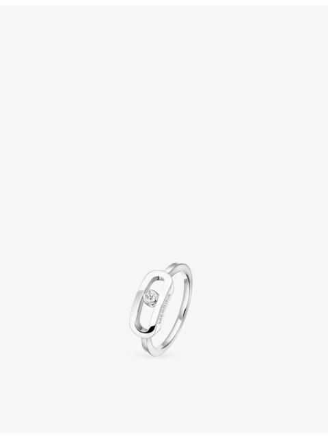 MESSIKA Move Uno 18ct gold and diamond ring