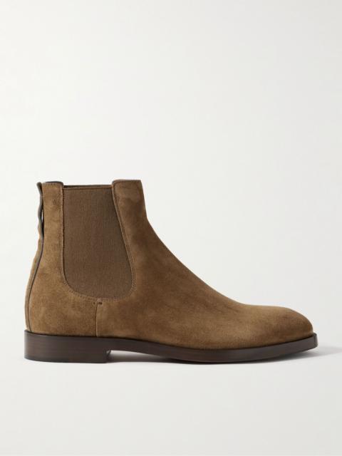 ZEGNA Torino Suede Chelsea Boots Brown