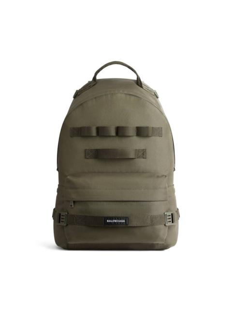 BALENCIAGA Men's Army Medium Multicarry Backpack in Dark Green