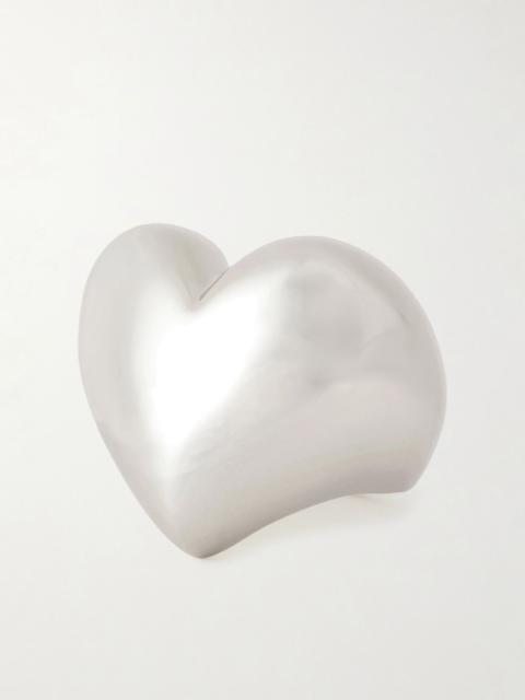 JENNIFER FISHER Puffy Heart silver-plated ring Silver