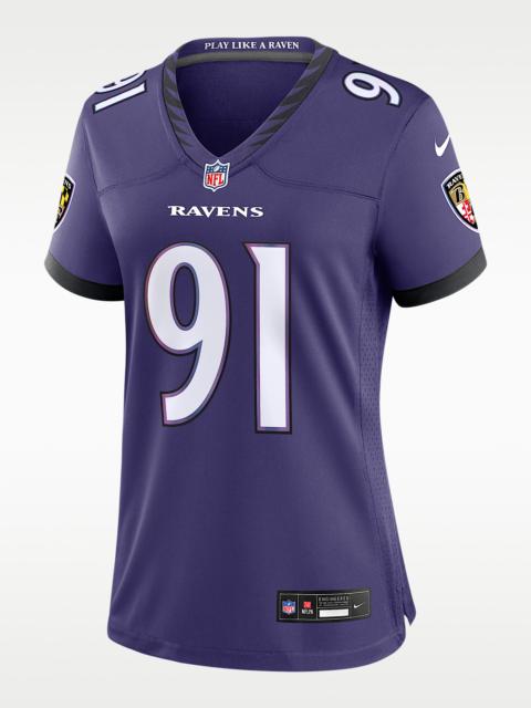 Nike Trey Hendrickson Baltimore Ravens Women's Nike NFL Game Jersey