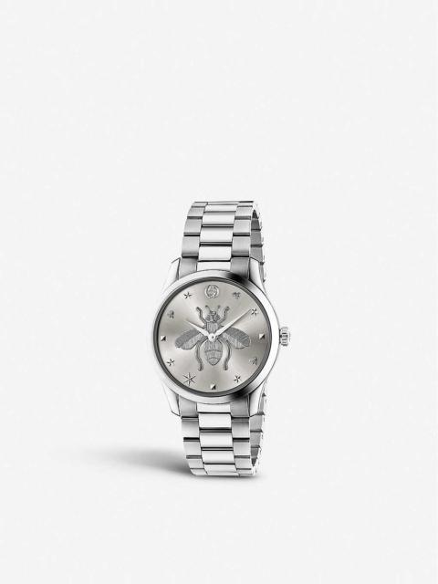 YA1264126 G-Timeless strainless steel watch