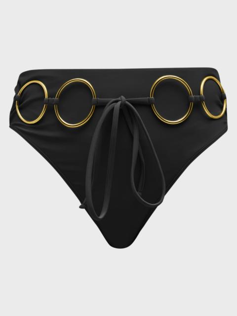 RAMY BROOK Kimber Belted Bikini Bottoms