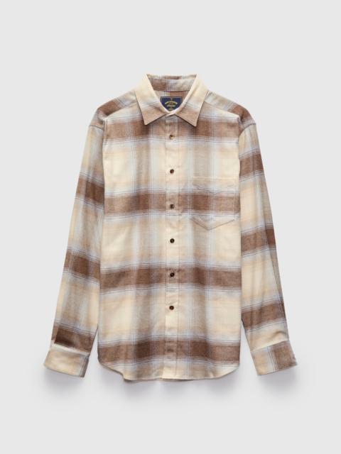 Portuguese Flannel Pantine Button-Up Shirt in Natural