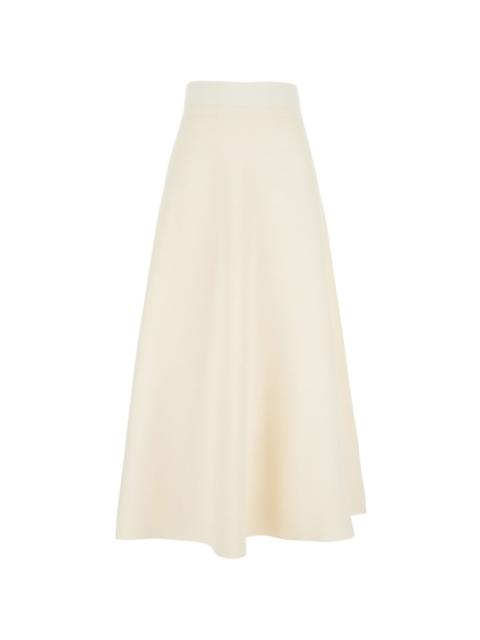 Max Mara Abbono A-line midi skirt