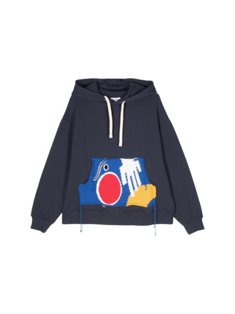 CHARLES JEFFREY LOVERBOY Patch Ears hoodie