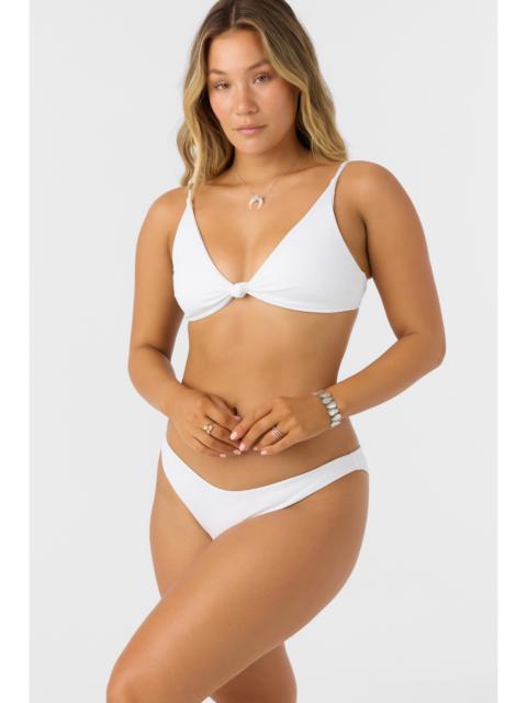 O'Neill Saltwater Solids Rib Pismo Bralette Top