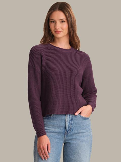 525 america Daphne: Cropped Cotton Pullover