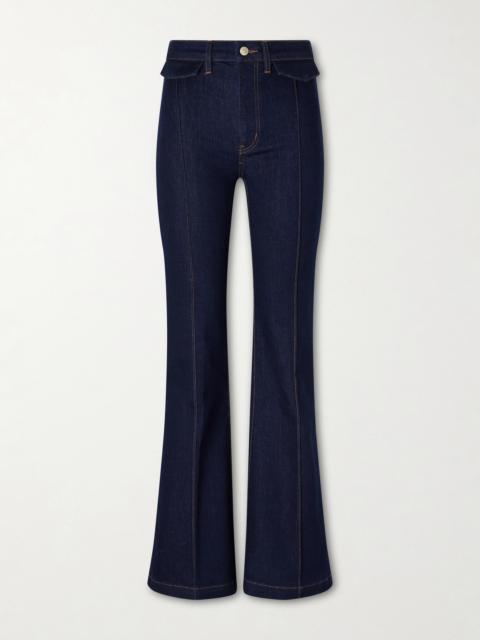 FRAME The Icon Mid-rise Flared Jeans