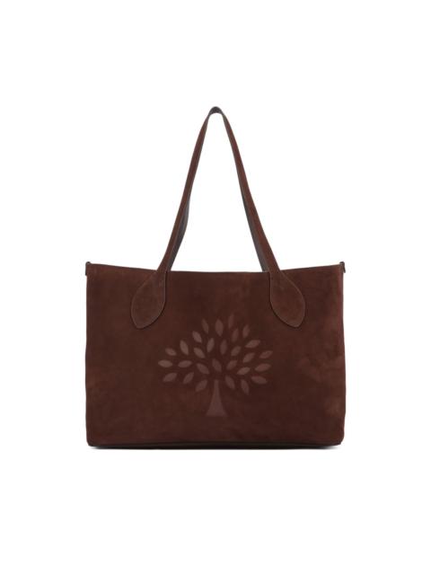 Mulberry tree suede tote