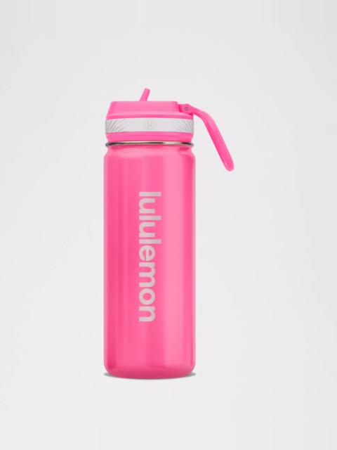 lululemon Back to Life Sport Bottle 18oz Straw Lid *Shine