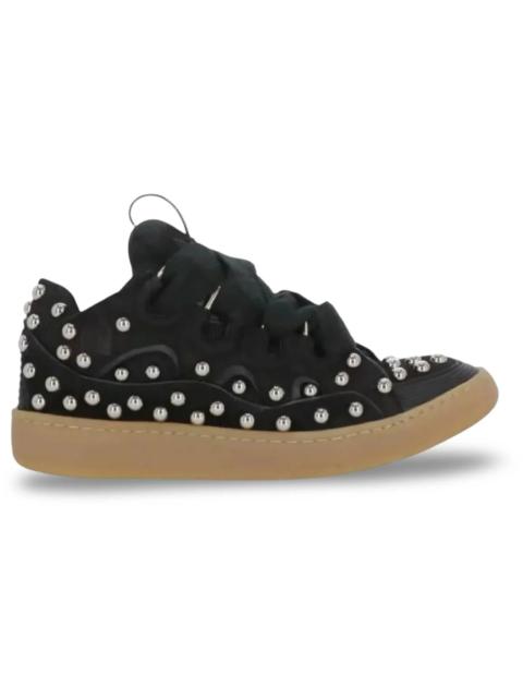 Lanvin Lanvin Curb Sneakers Studded Gum Black