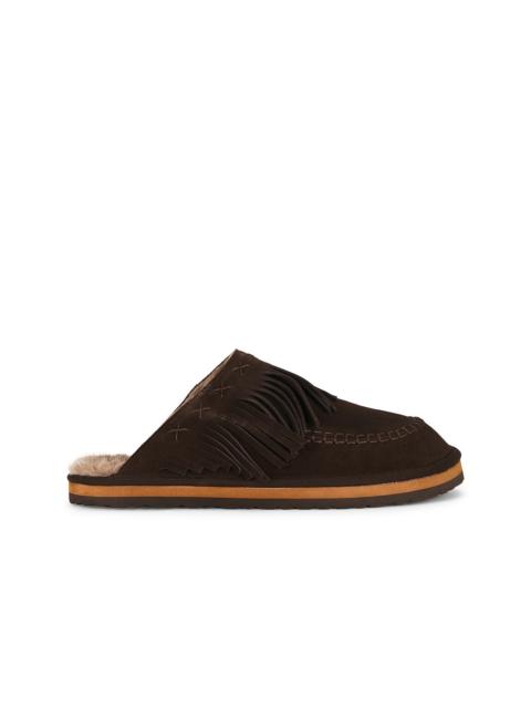 FREE PEOPLE Fallon Fringe Mule