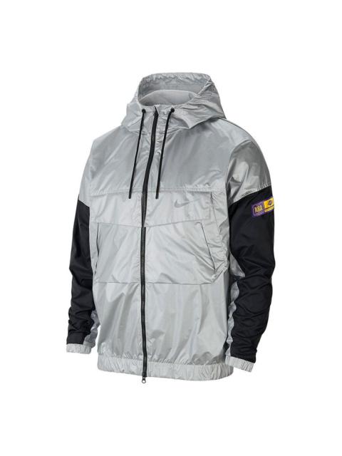Nike Nike AS LAL Men's NK JKT Jacket LTWT CTS CHRM Metallic Silver CV3886-095