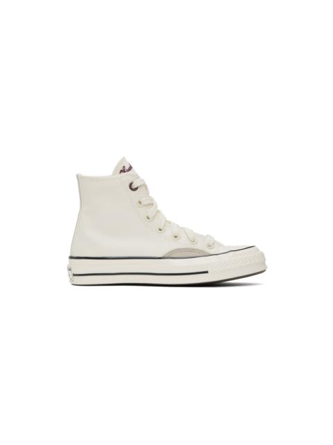 Converse Off-White Chuck 70 Mixed Materials Sneakers