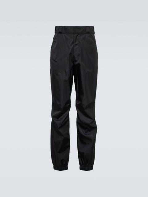 Prada Re-Nylon barrel-leg pants