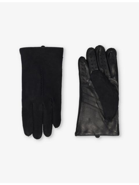 DENTS Touchscreen suede gloves