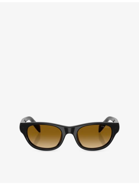 Prada PR C08S Cat-Eye Acetate Sunglasses