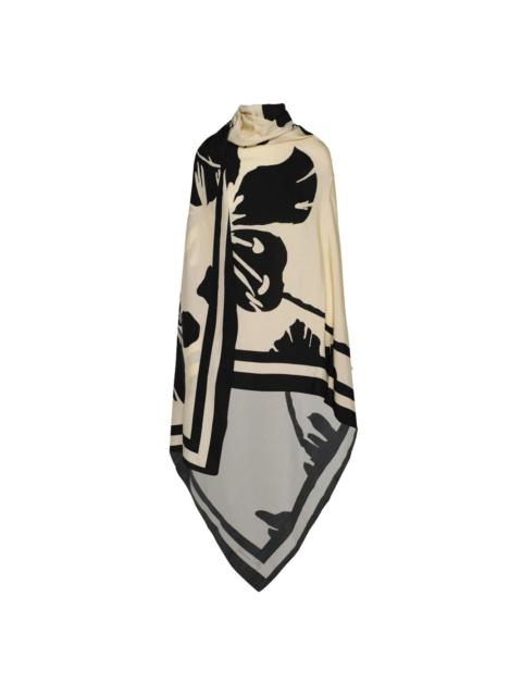 Johanna Ortiz Astromelia silk shawl