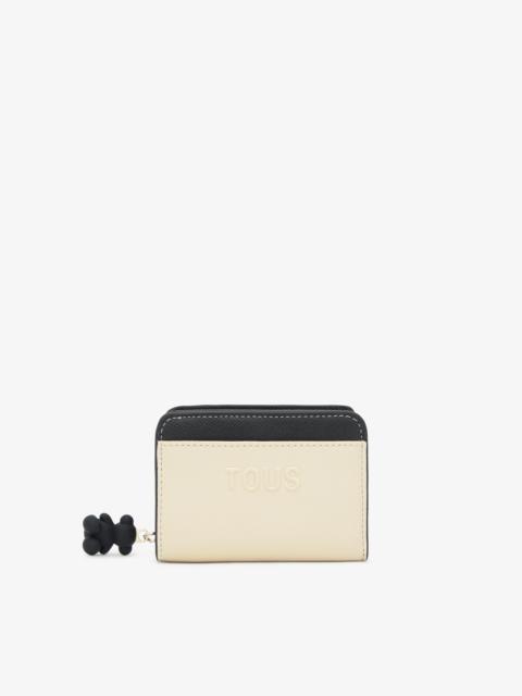TOUS Medium black Bifold wallet TOUS Audree Saffiano