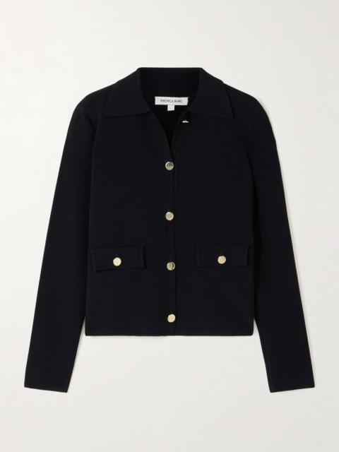 VERONICA BEARD Katia knitted jacket Black