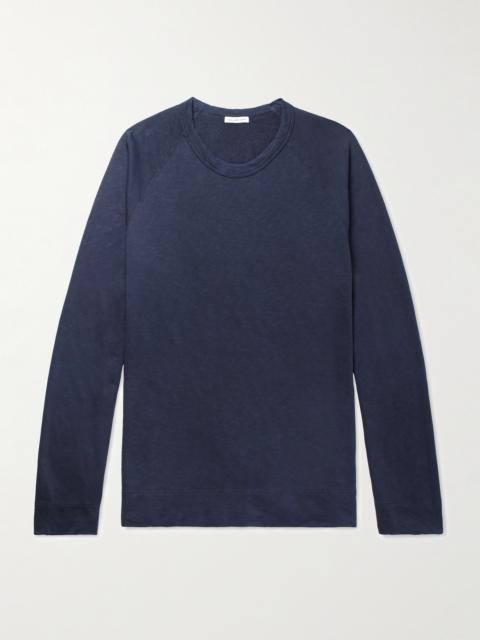 JAMES PERSE Loopback Supima Cotton-Jersey Sweatshirt