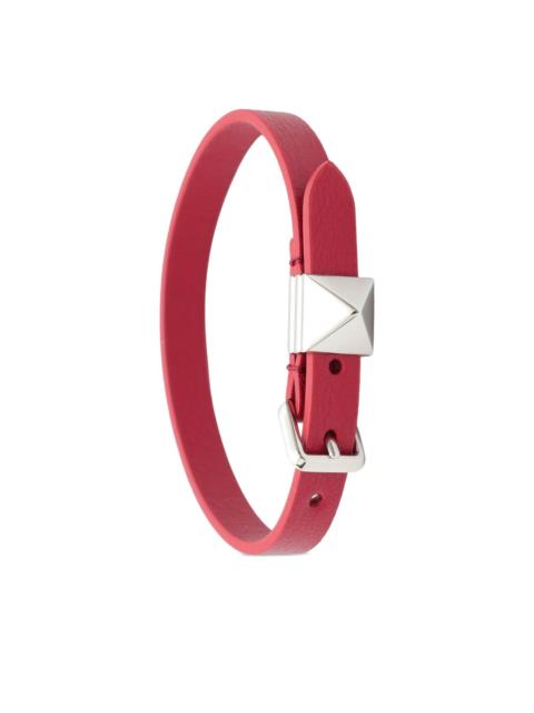Valentino pyramid stud buckle bracelet