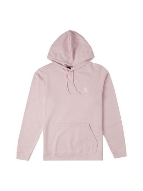 Converse Go-To Embroidered Star Chevron Standard-Fit Pullover Hoodie 'Pink Sage' 10023874-A28