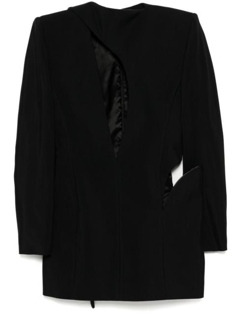 MUGLER cut-out tailored dress