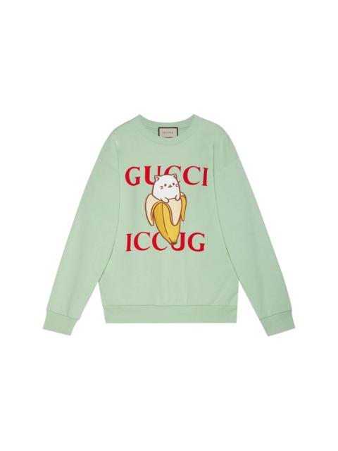 GUCCI Bananya 코튼 스웨터